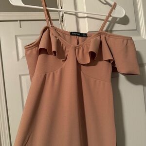 Cold Shoulder Maxi Dress